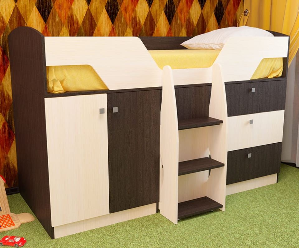 Фото Кровать детская Лимбо (СМ 80х180) от производителя Пирамида в Мариуполе по цене 19 480 ₽