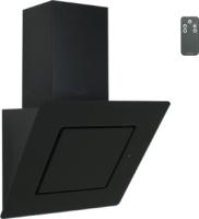 Вытяжка наклонная Camellia 160 (600х465хh880(1280)) (Материал Металл/Стекло , Цвет Черный/Черный) в Мариуполе от производителя 