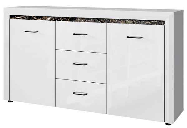 Фото Тумба 2D3S ВайтБлек (WhitBlack) от производителя Анрэкс в Мариуполе по цене 28 410 ₽