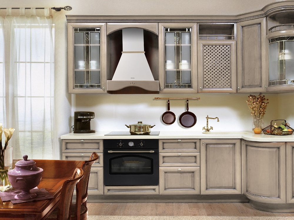 Фото Вытяжка купольная Gretta novas (C) 60 (600х500хh970(1300)) от производителя Maunfeld в Мариуполе по цене 16 310 ₽