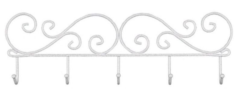 Фото Вешалка настенная Кружева 5 от производителя Завод металлических изделий в Мариуполе по цене 300 ₽