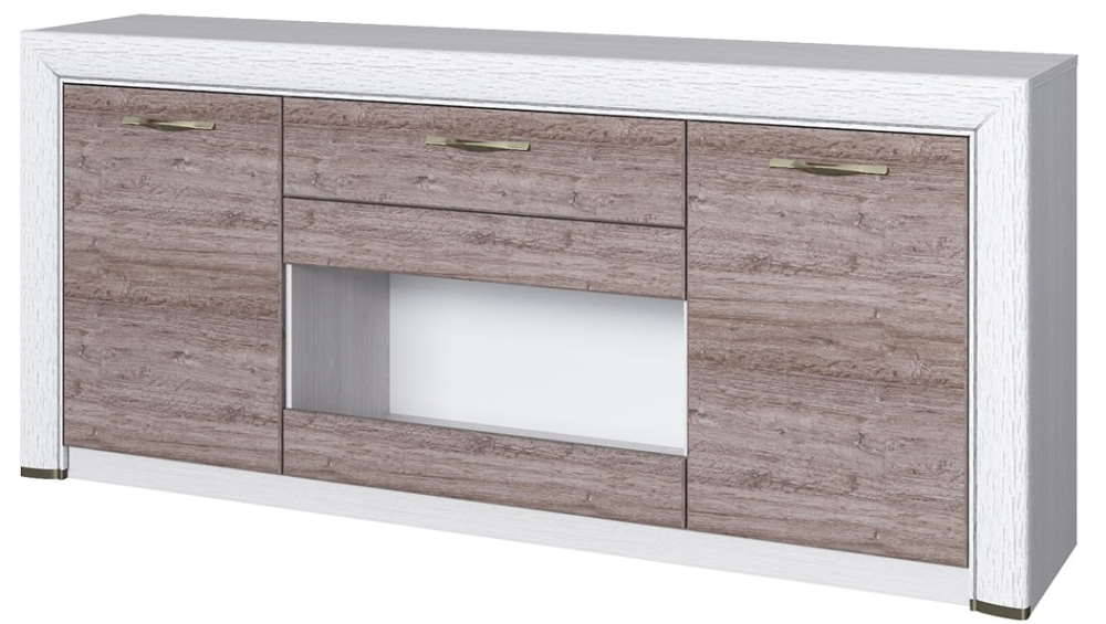 Фото Тумба RTV 1V2D1S Оливия (Olivia) от производителя Анрэкс в Мариуполе по цене 18 710 ₽