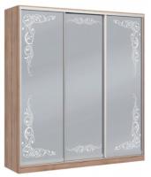 Фото shkafy-kupe-s-risunkom шкаф-купе оскар 3.3 (1,77х0,6х2,2 - 3 двери) производитель Мебель Маркет