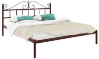 Фото metallicheskie-krovati кровать двуспальная диана (см 160х200) трубка металл производитель Милсон
