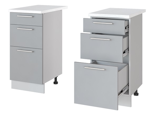 Фото Кухня Бронкс стол-рабочий Н-43 от производителя Леко в Мариуполе по цене 6 490 ₽