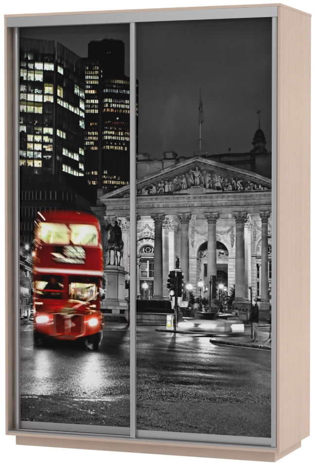 Фото Шкаф-купе Экспресс Хит Фото (2 двери) от производителя Мебельная компания Е1 в Мариуполе по цене 22&nbsp;920 ₽