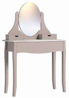 Стол туалетный Брауни (Brownie)-43 (лдсп, лдсп белый,  мокко, мокко-белый (Глазов) ) в Мариуполе от производителя 