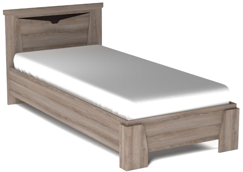 Фото Кровать односпальная Гарда NEW (СМ 90х200) без основания от производителя СБК в Мариуполе по цене 6&nbsp;020 ₽