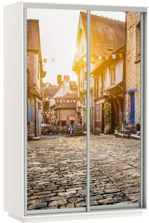 Фото Шкаф-купе Экспресс Дуо Фото (1,2х0,6х2,4 - 2 двери) от производителя Мебельная компания Е1 в Мариуполе по цене 34&nbsp;580 ₽