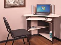 Фото stoly-kompyuternye стол компьютерный кс-800 угловой (без полки и подставки)  производитель Бон-мебель