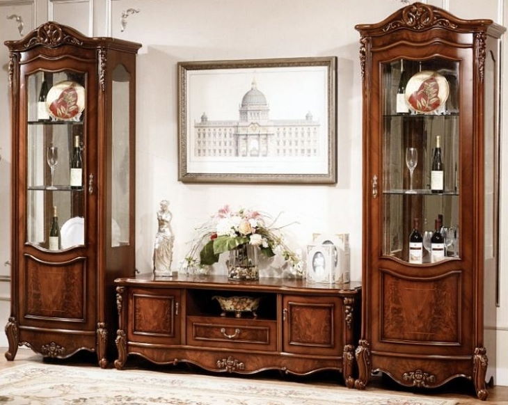 Фото Шкаф-витрина Аллегро 3 от производителя Слониммебель в Мариуполе по цене 41&nbsp;950 ₽