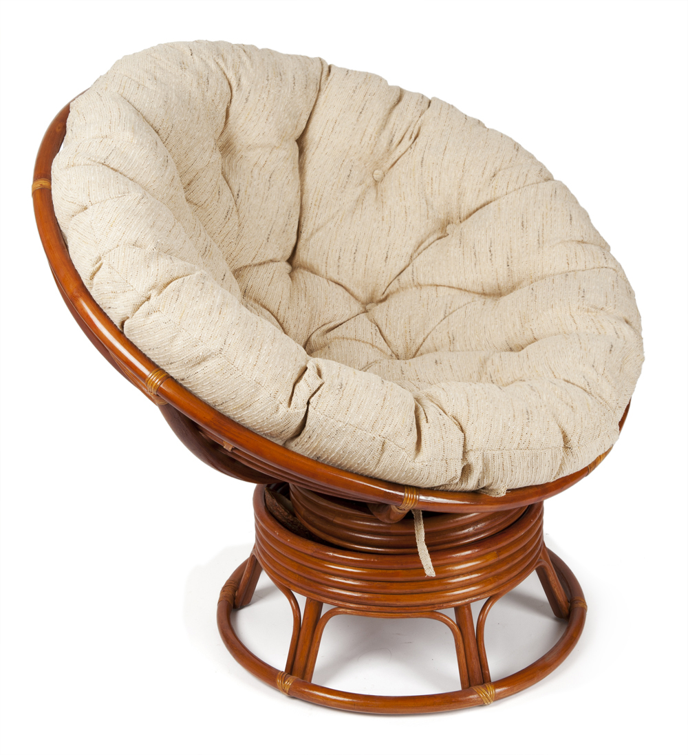 Фото Кресло-качалка 23/01B Papasan с матрасом (D1150х980хh970) от производителя Tetchair в Мариуполе по цене 29 820 ₽