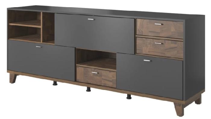 Комод-3K3S typ 47 Move (grey супермат-palazzo (Helvetia) )