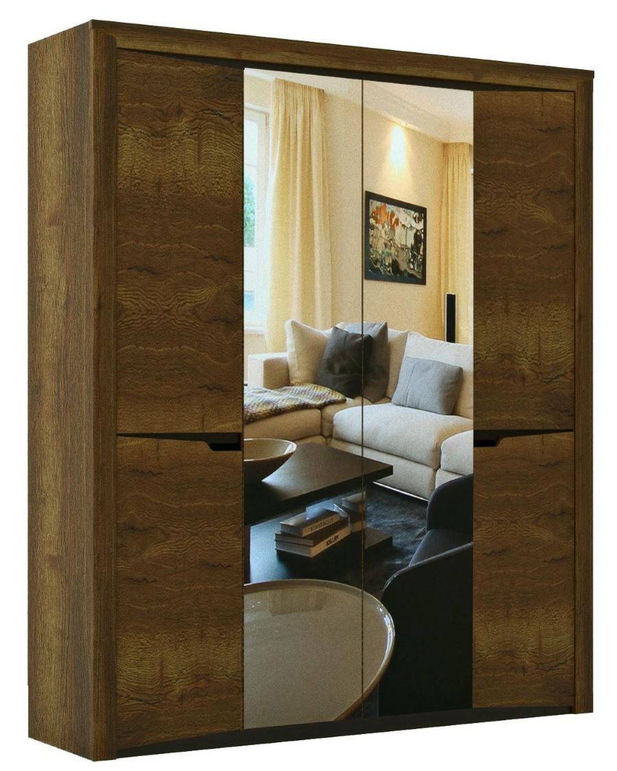 Фото Шкаф Гарда (197) четырехдверный от производителя СБК в Мариуполе по цене 31&nbsp;190 ₽