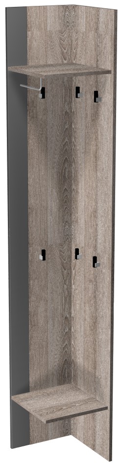 Фото Полка угловая Ханна ПХ-3  от производителя СБК в Мариуполе по цене 4 450 ₽