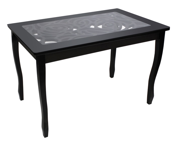 Фото Стол обеденный Стиль 2 Ажур от производителя Мебель из стекла в Мариуполе по цене 13&nbsp;370 ₽