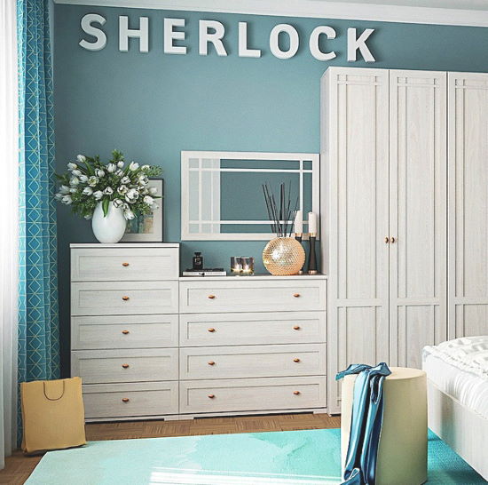 Фото Зеркало навесное Шерлок (Sherlock)-7 от производителя Глазов в Мариуполе по цене 5 100 ₽