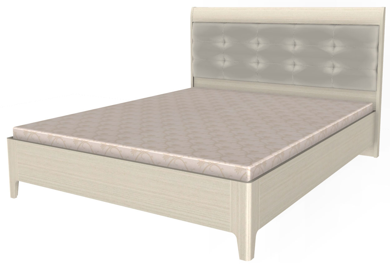 Фото Кровать двуспальная Камелия КР-2073 (СМ 160х200) с ламельным основанием от производителя Лером в Мариуполе по цене 35&nbsp;510 ₽