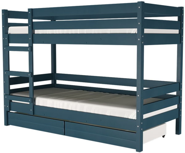 Фото Кровать 2-х ярусная Джуниор (СМ 90х200) с основаниями под матрасы от производителя Браво-мебель в Мариуполе по цене 32&nbsp;710 ₽