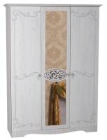 Шкаф Ольга-12 ЛДСП (155) трехдверный (ясень анкор светлый, ясень анкор светлый,(Фант-мебель)) в Мариуполе от производителя 