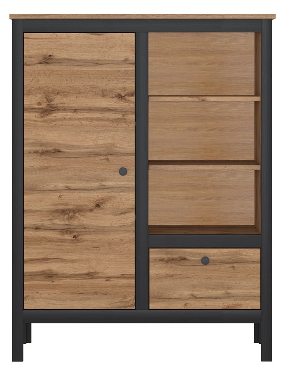 Фото Шкаф Loft REG1D1S/90 от производителя Black Red White (БРВ) в Мариуполе по цене 16 360 ₽