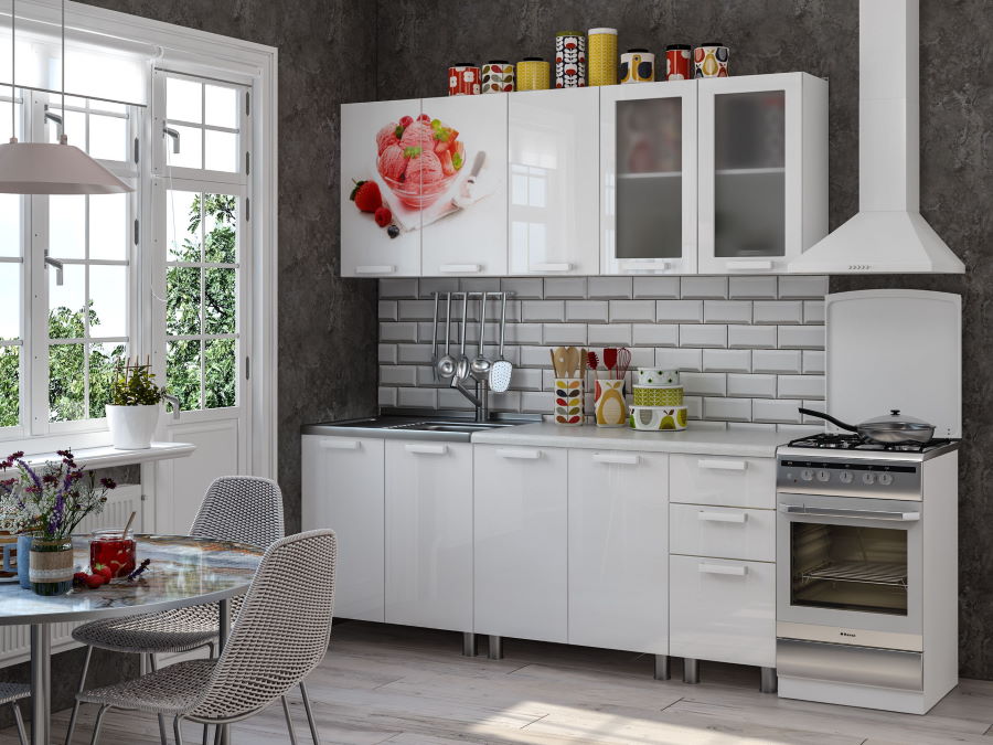 Фото Кухня Айс-крим (2,0) от производителя БТС  в Мариуполе по цене 35 660 ₽
