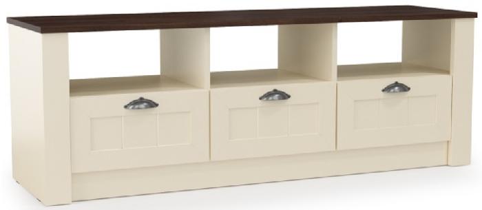 Тумба под ТВ Прованс 37.09 (бежевый-дуб кальяри, бежевый (Олмеко) )