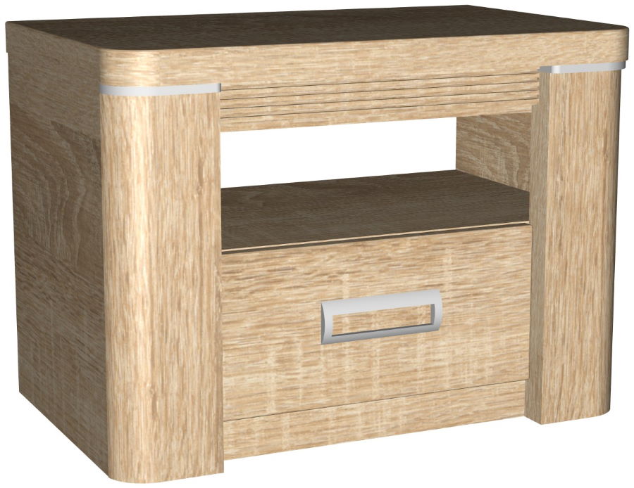 Фото Тумба прикроватная Магнолия от производителя СБК в Мариуполе по цене 6&nbsp;040 ₽