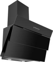 Вытяжка наклонная Slavia 160 (600х365хh660(840)) (Материал Металл/Стекло , Цвет Черный/Черный) в Мариуполе от производителя 