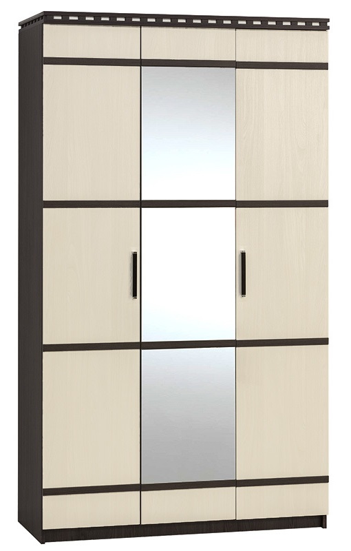 Фото Шкаф Ольга-13 (126) трехдверный  от производителя Фант-мебель в Мариуполе по цене 18&nbsp;040 ₽