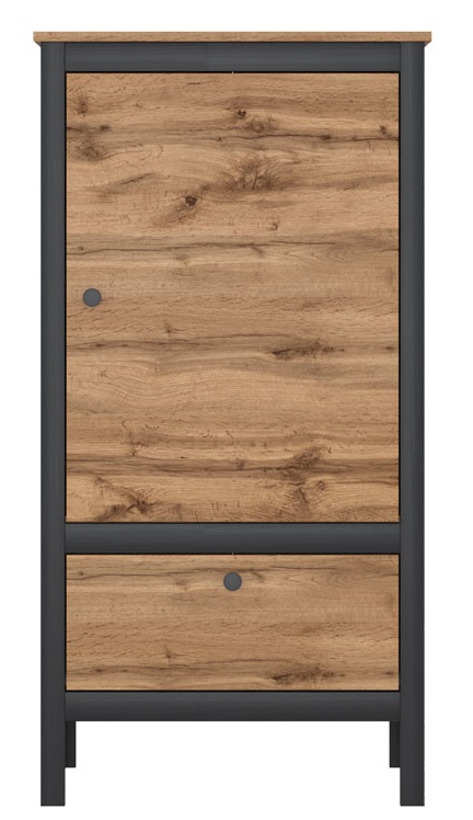 Фото Шкаф Loft REG1D1S/60 от производителя Black Red White (БРВ) в Мариуполе по цене 12 940 ₽