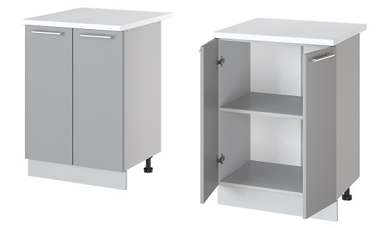 Фото Кухня Бронкс стол-рабочий Н-60 от производителя Леко в Мариуполе по цене 4&nbsp;420 ₽