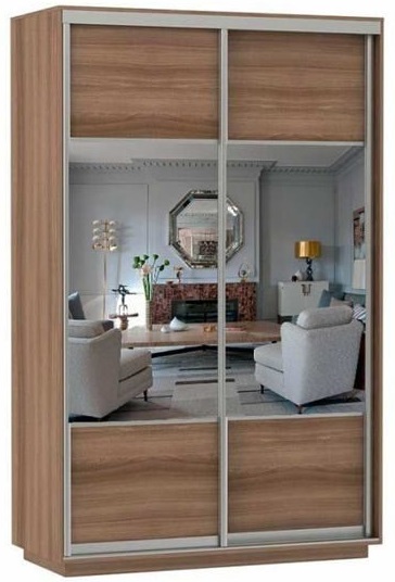 Фото Шкаф-купе Экспресс Дуо Комби (1,6х0,6х2,4 - 2 двери) от производителя Мебельная компания Е1 в Мариуполе по цене 26 220 ₽