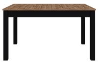 Стол обеденный Loft STO (мдф, лдсп-дуб вотан,  черный (Black Red White (БРВ)) ) в Мариуполе от производителя 