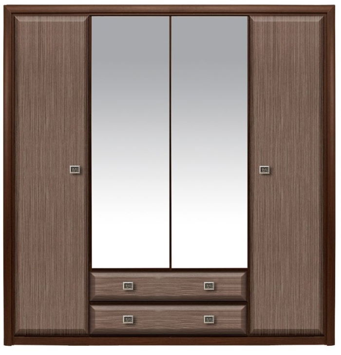 Фото Шкаф Коен SZF4D2S (214) четырехдверный от производителя Black Red White (БРВ) в Мариуполе по цене 60&nbsp;370 ₽