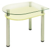 Фото Стол обеденный 4.4 с полкой  от производителя Мебель из стекла в Мариуполе по цене 4&nbsp;270 ₽
