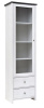 Фото Шкаф-витрина Порто REG1W2S от производителя Black Red White (БРВ) в Мариуполе по цене 19&nbsp;490 ₽
