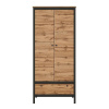 Фото Шкаф Loft SZF2D1S (62) двухдверный от производителя Black Red White (БРВ) в Мариуполе по цене 26&nbsp;620 ₽