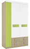 Фото Шкаф Стиль 25 (115) трехдверный от производителя Аквилон в Мариуполе по цене 46&nbsp;610 ₽