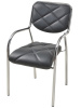 Фото Стул для посетителя Боско (хром) от производителя Фабрикант в Мариуполе по цене 9&nbsp;070 ₽