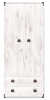 Шкаф Индиана JSZFN2D2S (80) двухдверный (с полками) (сосна каньйон, сосна каньйон,(Black Red White (БРВ)))