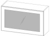 Фото Кухня Венеция шкаф навесной ШГ800с (45,6) от производителя SV-мебель в Мариуполе по цене 5&nbsp;400 ₽