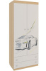 Фото Шкаф комбинированный Форсаж двухстворчатый с ящиками МKF-01 от производителя Мебельсон в Мариуполе по цене 10&nbsp;300 ₽