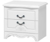 Фото Тумба прикроватная Лотос белый от производителя Браво-мебель в Мариуполе по цене 6&nbsp;320 ₽