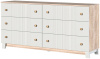 Фото Комод Ланзетти (6 ящиков) от производителя Браво-мебель в Мариуполе по цене 21&nbsp;140 ₽