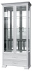 Фото Шкаф с витриной Грация (2 дв) 4 стекла от производителя Браво-мебель в Мариуполе по цене 43&nbsp;720 ₽