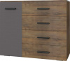 Фото Комод комбинированный Куба (без приставки) от производителя Браво-мебель в Мариуполе по цене 14&nbsp;520 ₽