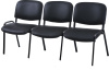 Фото Секция кресел Изо 3-х местная  от производителя Фабрикант в Мариуполе по цене 8&nbsp;070 ₽